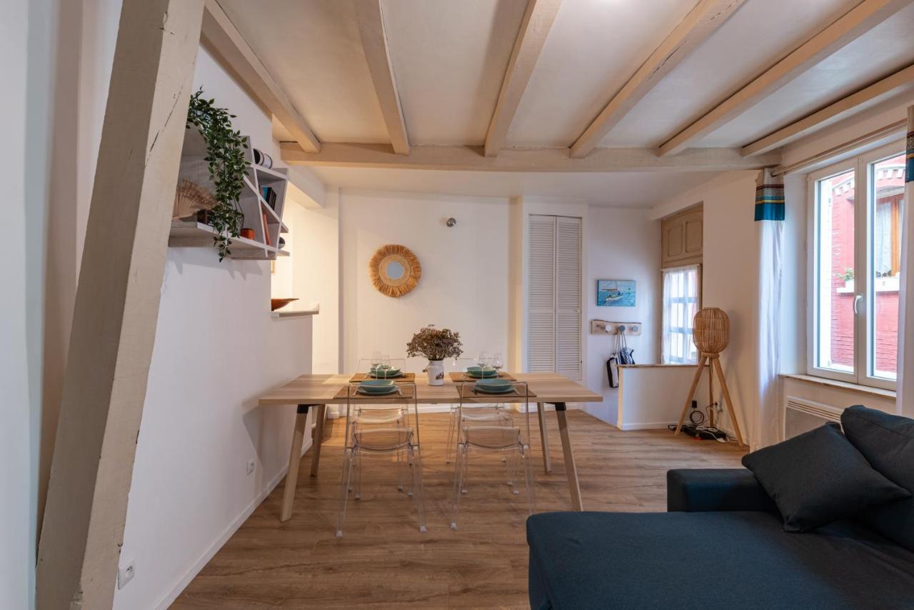 Les Templiers - Maison Avec Cour A 20 M Du Port - Le Treport Luaran gambar